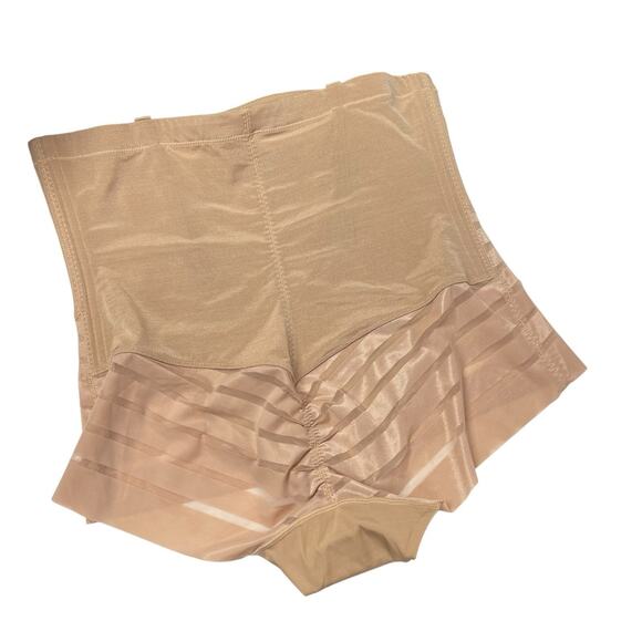 Honeylove Shapewear Queen Brief Nude 3X Hourglass Double Knit - Picture 7 of 8